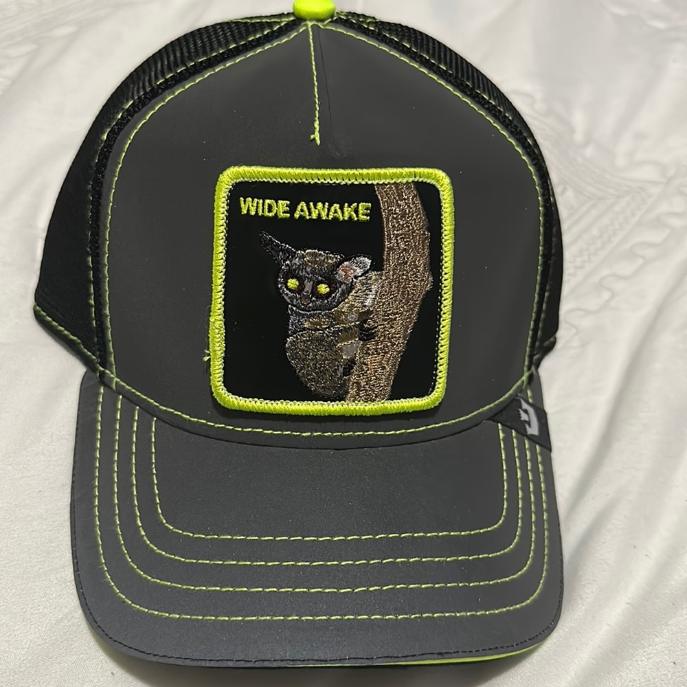 1st Edition Goorin Bros Animal Farm Trucker “All Nighter” Wide Awake Reflective